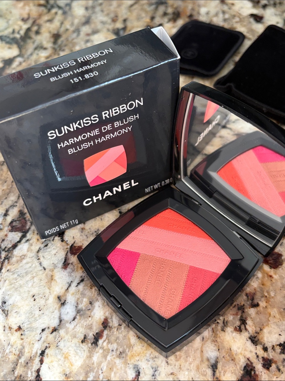⚡️🖤CHANEL Sunkiss Ribbon Blush Harmony